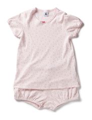 Petit Bateau PYJACOURT - Pink_rose