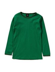 PETIT by Sofie Schnoor Green underwear blouse w. stars