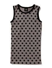 PETIT by Sofie Schnoor Grey underwear top w. big stars