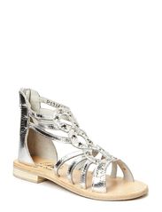 PETIT by Sofie Schnoor Metallic leather sandal