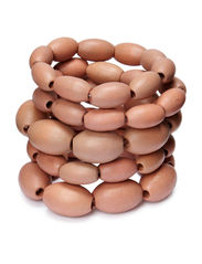 Pieces TAFFA BRACELET - NUDE