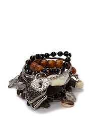 Pieces DUB BRACELET - SILVERCOLOR