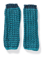 Pieces FIDELA ARMWARMERS - MOSAIC BLUE