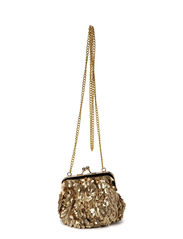 Pieces FARRAH SEQUINS CROSS OVER BAG BOX 3 - GOLD