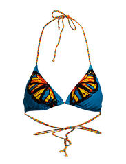 Pieces NILDA BIKINI TOP - TURQUISE.