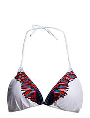 Pieces NOVA BIKINI TOP - WHITE
