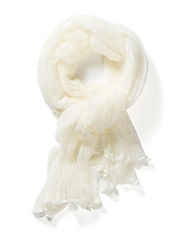 Pieces COSY KNIT SCARF 12 - CREME-