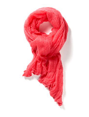 Pieces COSY KNIT SCARF 12 - LIGHT FUCHSIA