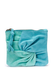 Pieces NATALIE SUEDE PURSE - TURQUISE.