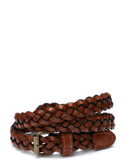Pieces HAGEN BRAIDED JEANS BELT USP2 - COGNAC.