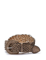 Pieces NILE BRAIDED JEANS BELT - SAND