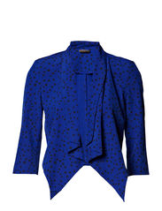 Pieces BECCA SHOP 3/4 BOLERO/MIX BOX - COBALT BLUE
