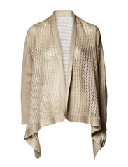 Pieces SIGNI SHOP BOLERO - LIGHT GREY