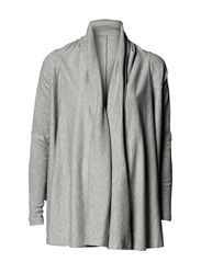 Pieces ZISSI MUST BOLERO - LIGHT GREY MELANGE.