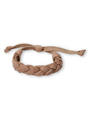 Pieces ZILPI MUST  LEATHER BRACELET BOX - NUDE