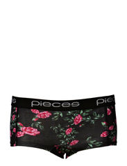 Pieces LOGO LADY BOXERS/JAN-SW - BLACK