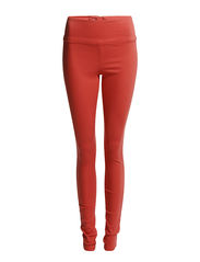 Pieces FUNKY HIGHWAIST LEGGING/DARK CORAL
