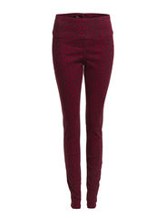 Pieces FUNKY RUBY HIGHWAIST LEGGING/BURGUNDY