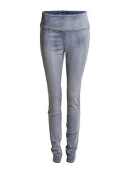 Pieces FUNKY HIGHWAIST LEGGINGS/LIGHT BLUE DEN