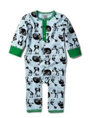 Pippi Night suit w/o feet -printed