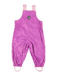 Racoon Outdoor baby girl overalls