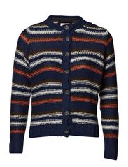 RedGreen Marga, knit cardigan - dusk blue