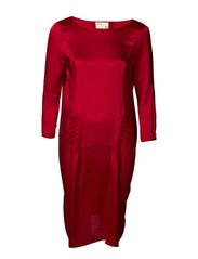 Rützou Dress long sleeves - SCARLET