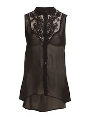 Saint Tropez SHIRT WITH FRONT LACE