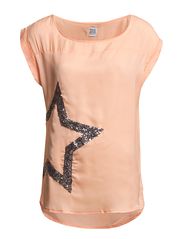 Saint Tropez TOP WITH BIG SEQUINS STAR