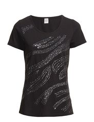 Saint Tropez TSHIRT WITH SEQUINS ARTWORK