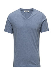 Samsøe & Samsøe MARIAN MALE V-NECK BASIC 273 - RETRO BL MEL