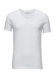 Samsøe & Samsøe MARIAN MALE V-NECK BASIC 273 - WHITE