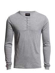 Samsøe & Samsøe ELUF LS BASIC 1210 - LIGHT GREY MEL