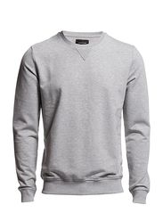 Samsøe & Samsøe DAVIS O-NECK 232 - LIGHT GREY MEL