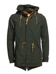 Scotch & Soda Long summer parka jacket
