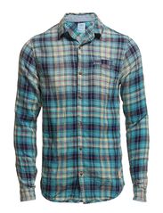 Scotch & Soda Herringbone flannel multiclred shirt