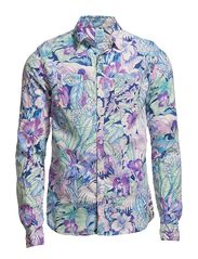 Scotch & Soda L/s shirt with details & contrasts