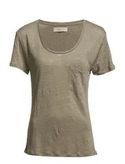 Selected Femme DAISY SS TEE - OIL DYE