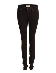 Selected Femme ANNIE MW JEANS - BLACK UNW. DENIM