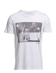 Selected Homme Miles davis ss o-neck pkt. T