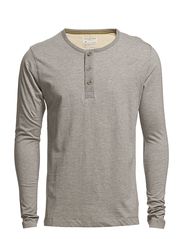 Selected Homme Curt ls split neck C