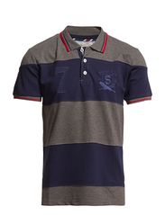 Selected Homme Member stripe ss polo C