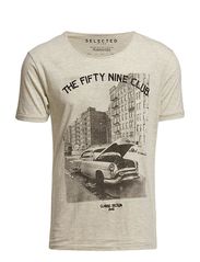 Selected Homme Old Glories ss o-neck J