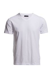 Selected Gizmo ss v-neck NOOS T - White