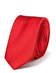 Selected Sel plain tie NOOS F - Red