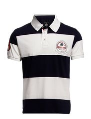 Selected Department ss polo C - Faded white