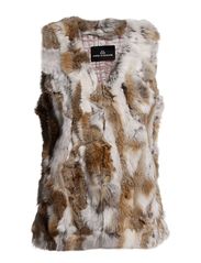 Sofie Schnoor Rabbit Fur With Lining - Mixed Brown