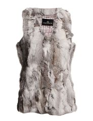 Sofie Schnoor Rabbit Fur With Lining - Mixed Grey