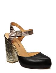 Sofie Schnoor Leather/snake skin pump