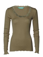 Soft Rebels Round Neck LS - Dusty Green